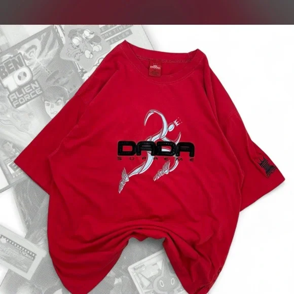 Supreme Red Graphic Tee - Picture 6 of 7